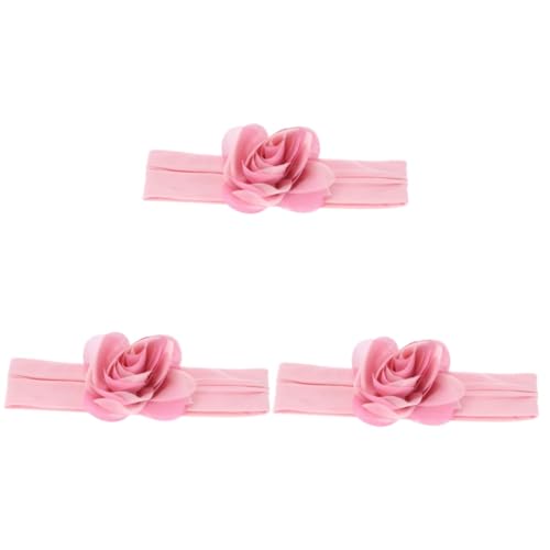 3St kinder stirnband stirnbänder kinder Kinderstirnband baby tragegurt Haarbänder haarschmuck elastische Stirnbänder Kopfschmuck. Baby-Kopftücher die Blumen Kopfbedeckung Schal von Angoily