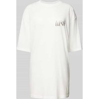 Anine Bing Oversized T-Shirt in Überlänge in Weiss, Größe XS von Anine Bing