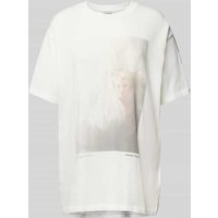 Anine Bing Oversized T-Shirt mit Foto-Print in Ecru, Größe S von Anine Bing