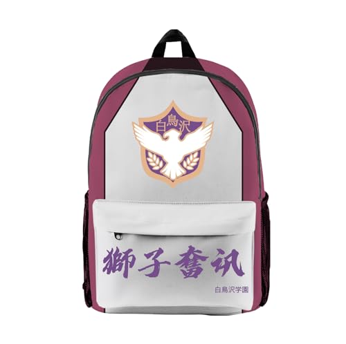 Anjinguang Haikyuu Anime-Rucksack – Haikyuu Tasche, Schultasche, multifunktionale Tasche, Cosplay, Schultertasche, Laptop-Rucksack, Reiserucksack für Jungen, Mädchen, Kinder, Büchertasche, von Anjinguang