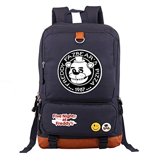 Anjinguang Five Nights Rucksack für Mädchen, Kinder, Schultasche, Kinder, Büchertasche, Damen, lässig, Tagesrucksack, Cartoon, niedlicher Bär, lässig, stilvoll, Schulrucksack, große Größe, Typ 9, von Anjinguang