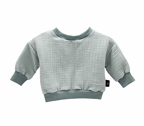 Anna Karinna Kids Musselin Langarmshirt Baby Langarm Pullover Kinder Babykleidung Mädchen und Jungen Bio Baumwolle Größe 92 Meeresgrün Anna Karinna Kids Musselin Langarmshirt Baby Langarm Pullover Kinder Babykleidung Mädchen und Jungen Bio Baumwolle Größe 92 Meeresgrün von Anna Karinna Kids