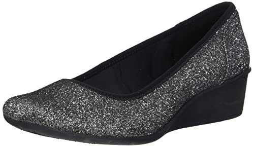 Anne Klein Damen Wisher Pumps, Zinn-Stretch, 41 EU Anne Klein Damen Wisher Pumps, Zinn-Stretch, 41 EU von Anne Klein