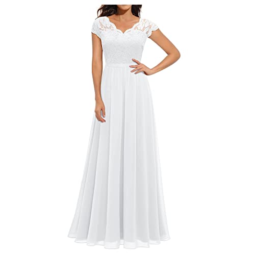 Ansenesna Abendkleider Elegant Für Hochzeit Lang Kleid Hochzeitsgast Damen mit Ärmeln Festliche Kleider Damen Sommer Spitze Brautjungfernkleider Frauen Midi Damenkleider Festlich Ballkleider Ansenesna Abendkleider Elegant Für Hochzeit Lang Kleid Hochzeitsgast Damen mit Ärmeln Festliche Kleider Damen Sommer Spitze Brautjungfernkleider Frauen Midi Damenkleider Festlich Ballkleider von Ansenesna