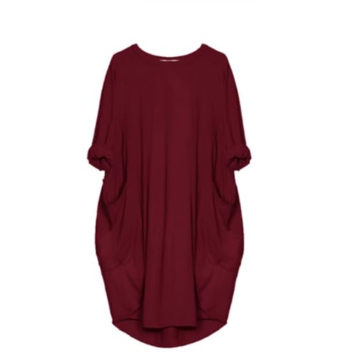Ansenesna Kleider Damen Sommer Knielang Sommerkleid Damen Elegant Langarm Sommerkleider Damen Leicht Und Luftig Musselin Kleider mit Ärmeln Frauen Locker Damenkleider mit Taschen Ballonkleid Ansenesna Kleider Damen Sommer Knielang Sommerkleid Damen Elegant Langarm Sommerkleider Damen Leicht Und Luftig Musselin Kleider mit Ärmeln Frauen Locker Damenkleider mit Taschen Ballonkleid von Ansenesna