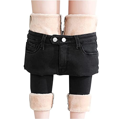 Ansenesna Thermojeans Damen Gefütterte Jeans Damen Winter Gefüttert Thermo Jeans Damen Stretch Warme Jeans Skinny Damen Eng Normal Waist Jeans Leggings Hose Frauen Curvy Jeanshose Knopfleiste Ansenesna Thermojeans Damen Gefütterte Jeans Damen Winter Gefüttert Thermo Jeans Damen Stretch Warme Jeans Skinny Damen Eng Normal Waist Jeans Leggings Hose Frauen Curvy Jeanshose Knopfleiste von Ansenesna