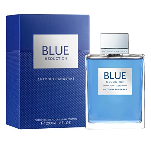 Banderas Perfumes – Blue Seduction – Eau de Toilette Spray für Herren – 200 ml von Antonio Banderas