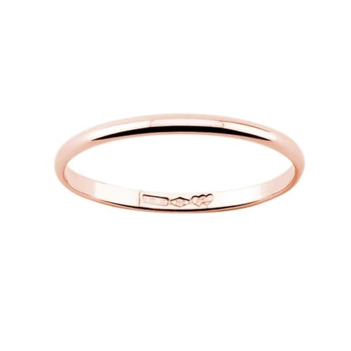 Schmaler Ring aus massivem Sterlingsilber, 1,8 mm breit, 925er Silber, Metall, Kein Edelstein von Antonio Romano Gioielli