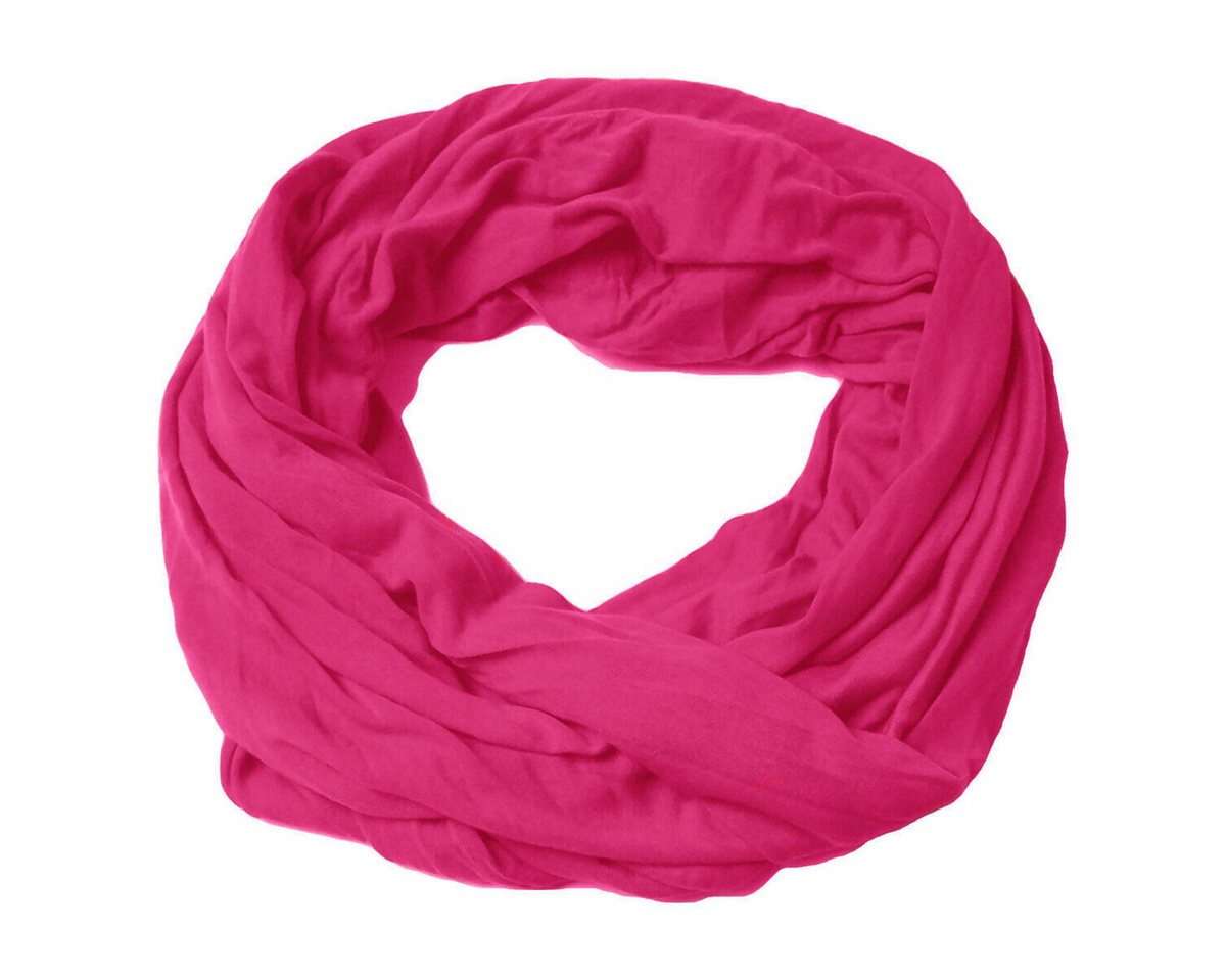 Antonio Schal Damen Loop Fuchsia, (Kein Set, 1-St. Einzelner Schal), luftig-leichtes Halstuch von Antonio