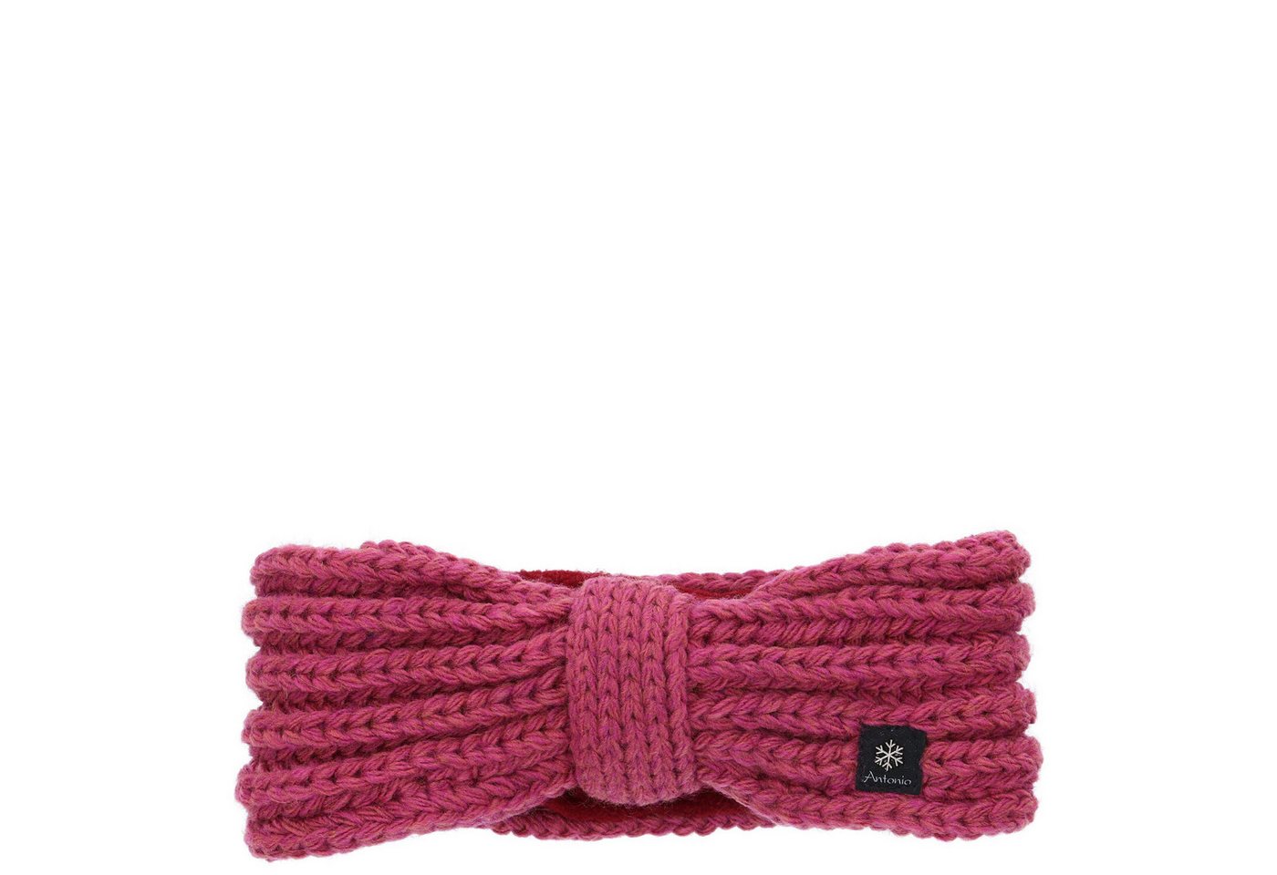 Antonio Stirnband Antonio Damen Strick Stirnband mit Fleece berry (Winter, Stück) von Antonio