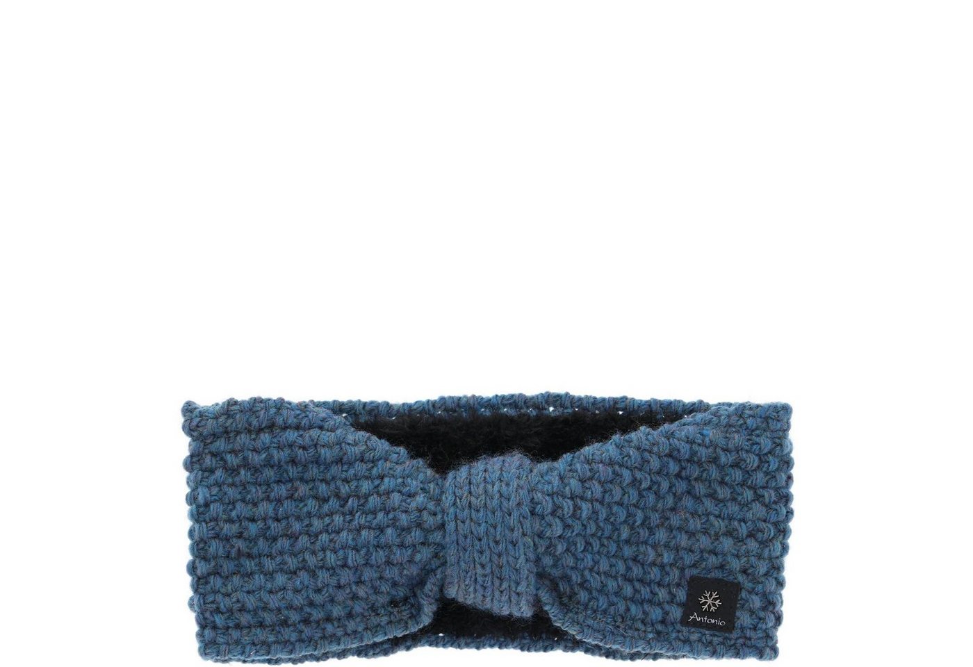 Antonio Stirnband Antonio Damen Strickstirnband mit Fleece petrol (Winter, Stück) von Antonio