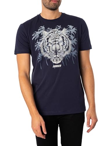 Antony Morato Herren Malibu-Grafik-T-Shirt, Blau, L von Antony Morato