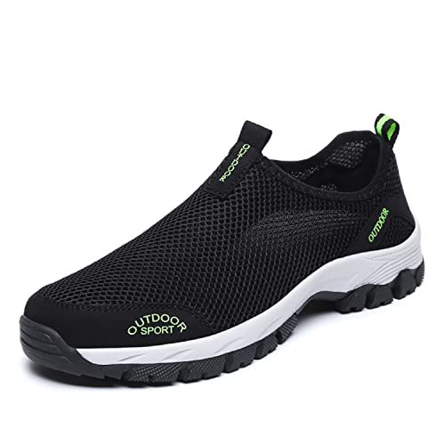 Herren Outdoor Fitnessschuhe Atmungsaktive Mesh Schuhe Slipper Sportschuhe Sneaker Turnschuhe Laufschuhe Pumps Aquaschuhe Badeschuhe Strandschuhe Größe 39-48 von Aoikoy