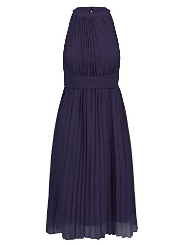 ApartFashion Women's Chiffonkleid, Navy, 36 von ApartFashion