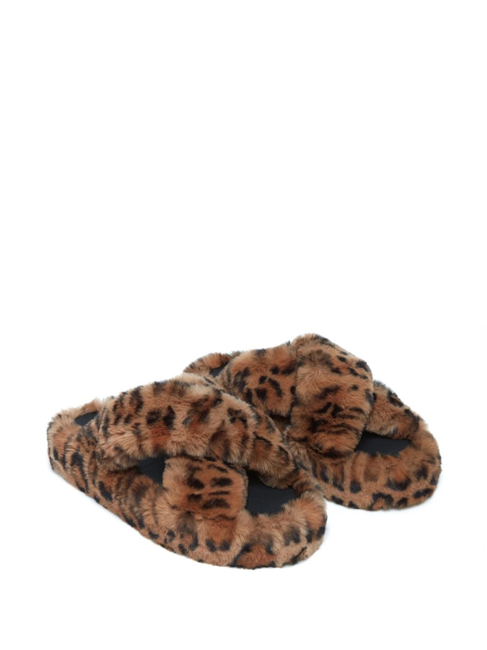 Apparis Slipper aus Faux Fur - Braun von Apparis