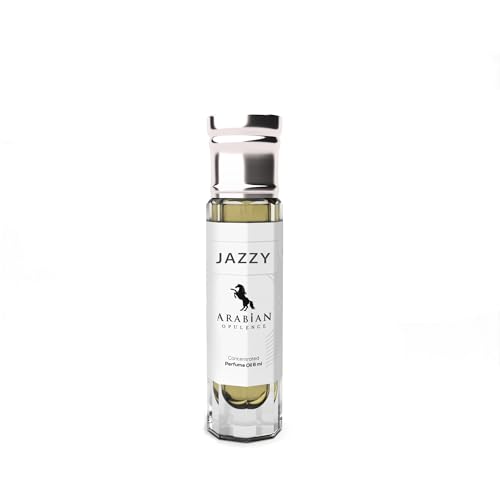 FR164 Jazzy Parfümöl für Herren, 6 ml Roll-On-Flasche, Arabische Opulenz, aromatisch, frisch, würzig, blumig, Kräuter, holzig von Arabian Opulence