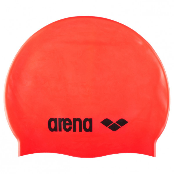 Arena - Classic Silicone - Badekappe fluored /schwarz von Arena