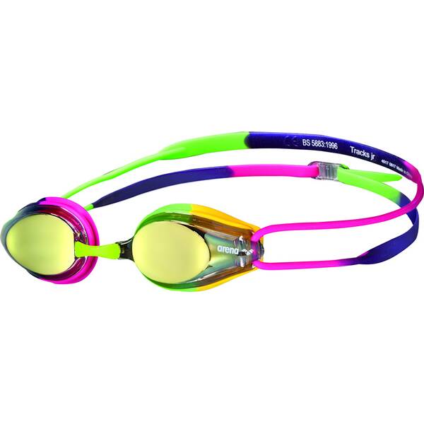 arena Kinder Wettkampf Schwimmbrille Tracks Mirror Junior von Arena