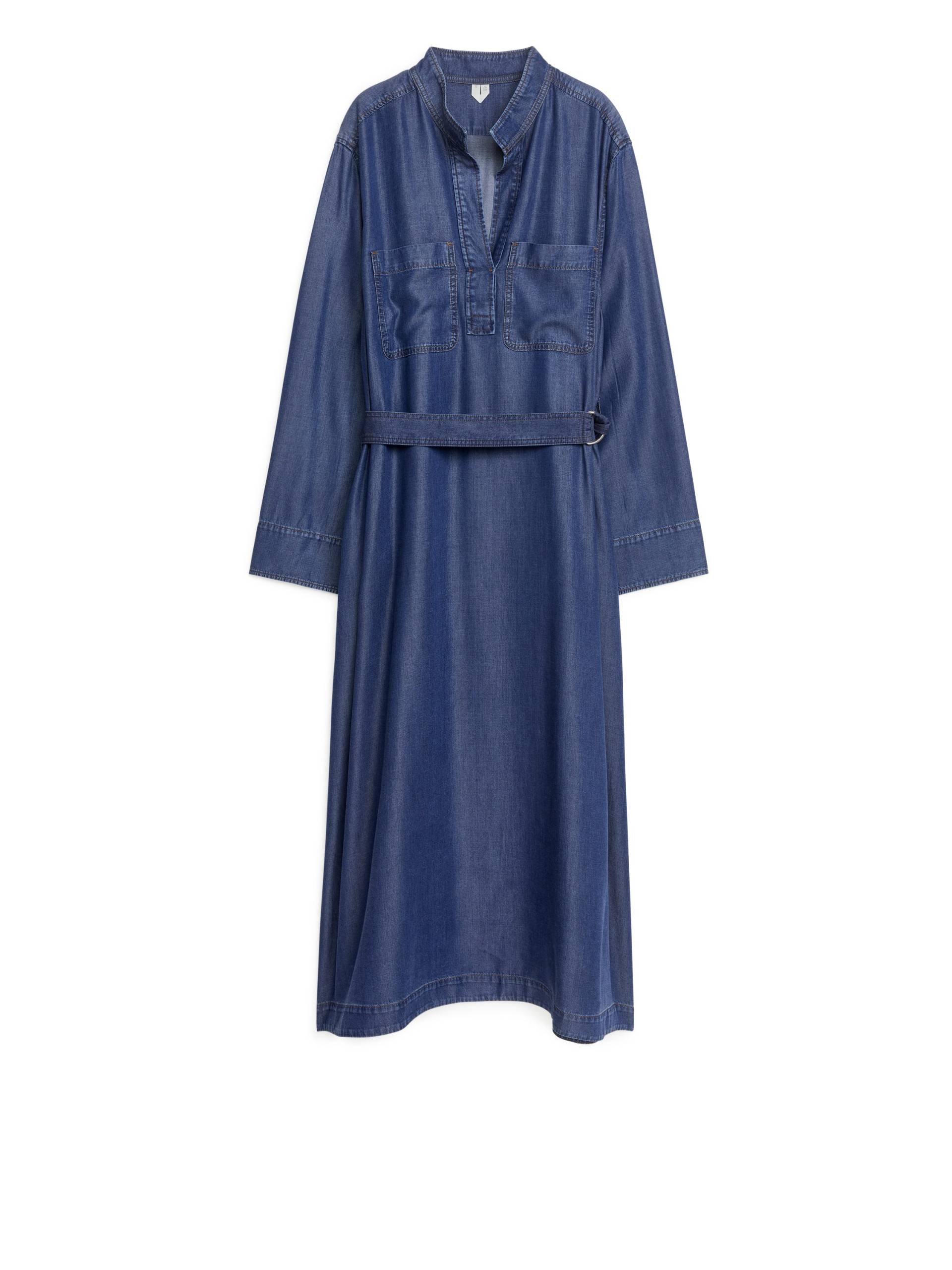Arket Jeanskleid mit Gürtel Blau, Alltagskleider in Größe 38. Farbe: Blue von Arket