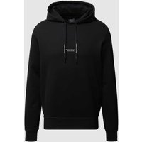 ARMANI EXCHANGE Hoodie aus Baumwolle in Black, Größe L von Armani Exchange