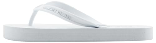 Armani Exchange Damen Cooper, Essential, Printed Logo Flip-Flop, Op. White+ Black, 39 EU von Armani Exchange