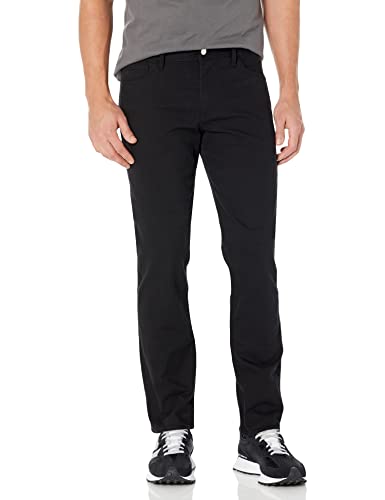 Armani Exchange Herren 5 Pocket Straight Denim Jeans, Dunkle Waschung/Tabaknähte/Stretch-Baumwolle, 50 von Armani Exchange