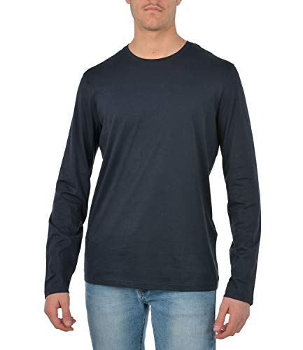 Armani Exchange Herren 8nzm77 Langarmshirt, Blau, S von Armani Exchange