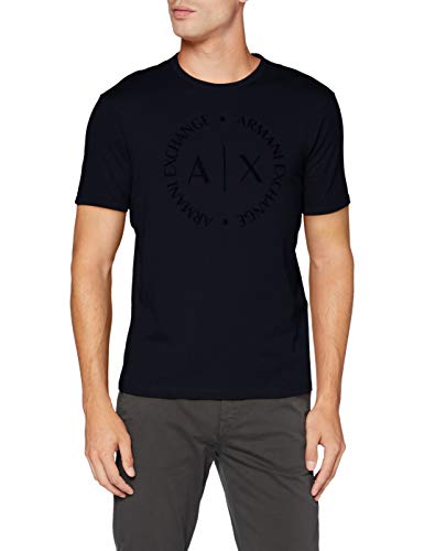 Armani Exchange Herren 8nztcd T-Shirt, Blau, M von Armani Exchange