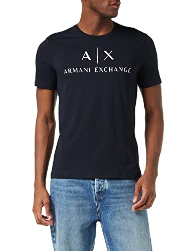 Armani Exchange Herren 8nztcj T-Shirt, Blau, S von Armani Exchange