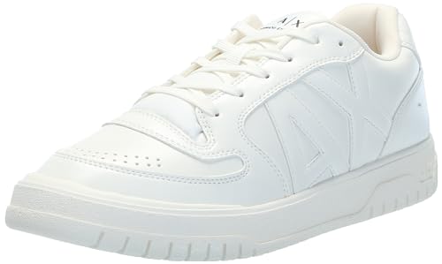 Armani Exchange Herren Duck Sneaker, White, 39.5 EU von Armani Exchange