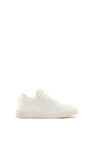 Armani Exchange Herren Duck Sneaker, White, 40 EU von Armani Exchange