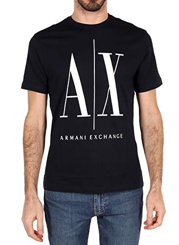 Armani Exchange Men's Icon Graphic T-Shirt, Navy, Klein von Armani Exchange