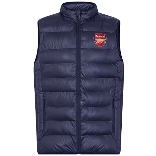 Arsenal FC - Herren Steppweste - Offizielles Merchandise - Geschenk für Fußballfans - XXL von Arsenal F.C.