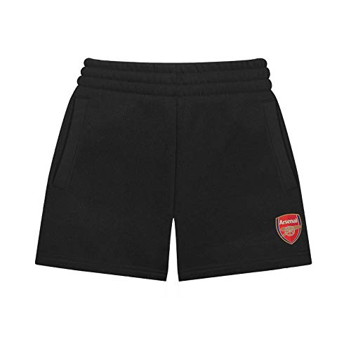 Arsenal FC - Jungen Jogging-Shorts aus Fleece - Offizielles Merchandise - Geschenk für Fußballfans - Schwarz - 12-13 Jahre von Arsenal F.C.