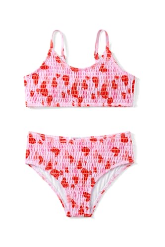 Arshiner Mädchen Bikini-Set Blumen Sommer Kinder Badeanzuge Zweiteiliger Mode Tankini Hautfreundlich Atmungsaktiv Bikinis für Mädchen 9-10 Jahre Arshiner Mädchen Bikini-Set Blumen Sommer Kinder Badeanzuge Zweiteiliger Mode Tankini Hautfreundlich Atmungsaktiv Bikinis für Mädchen 9-10 Jahre von Arshiner