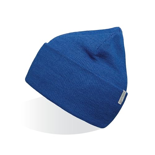 Artexia Mütze Herren und Mütze Damen Ökologisch aus Polywolle Beanie Mütze Unisex Wintermütze Strickmütze (Royal) von Artexia