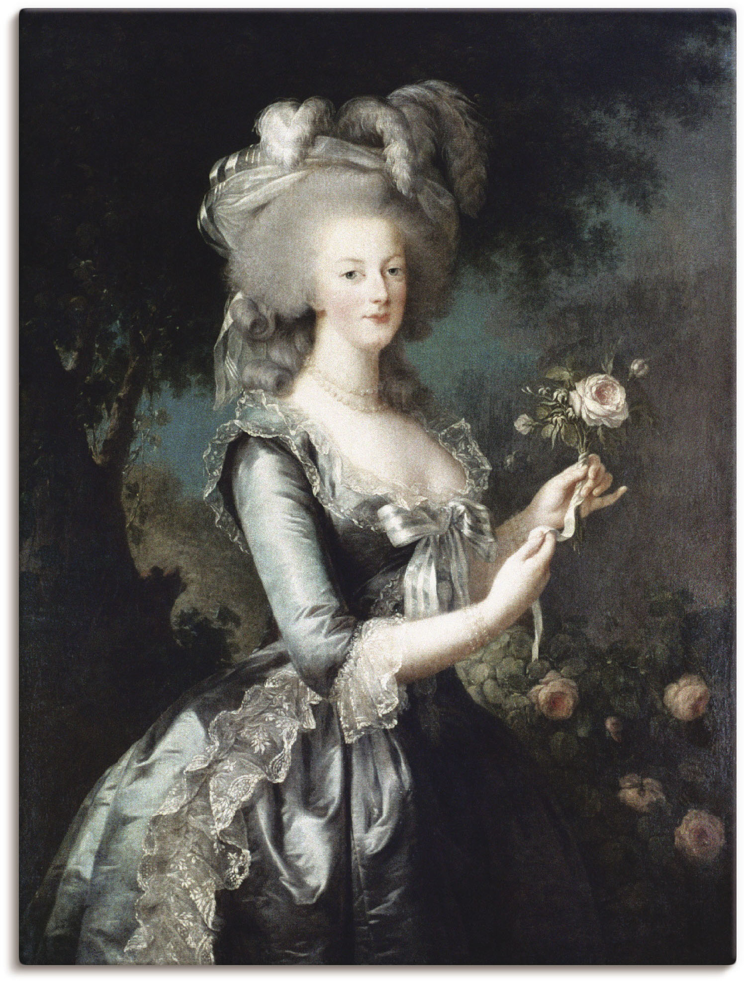 Artland Wandbild "Marie Antoinette, 1783", Menschen, (1 St.), als Alubild, Outdoorbild, Leinwandbild, Poster in verschied. Größen von Artland