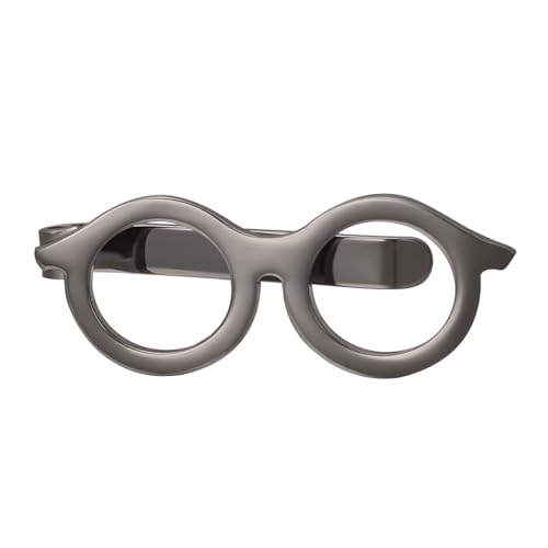 Asienice Krawattenklammer aus Glas, schwarz, für Herren, einzigartiges Herren-Accessoire Asienice Krawattenklammer aus Glas, schwarz, für Herren, einzigartiges Herren-Accessoire von Asienice