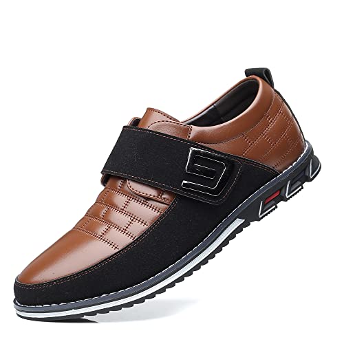 Herren Loafers Premium Leder Komfort Business Casual Oxford Schuhe Kleid Schuhe Mode Kleid Turnschuhe Büro Arbeit Driving Walking Schuhe(Braun,45 EU Herren Loafers Premium Leder Komfort Business Casual Oxford Schuhe Kleid Schuhe Mode Kleid Turnschuhe Büro Arbeit Driving Walking Schuhe(Braun,45 EU von Asifn