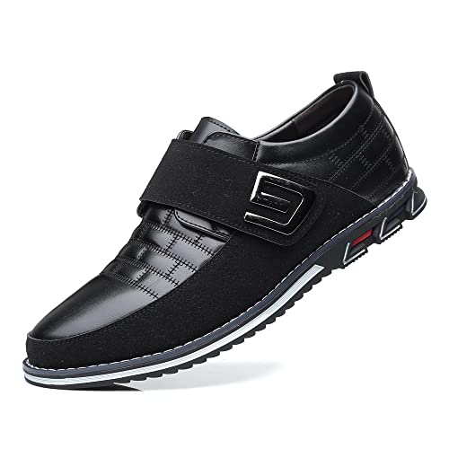 Herren Loafers Premium Leder Komfort Business Casual Oxford Schuhe Kleid Schuhe Mode Kleid Turnschuhe Büro Arbeit Driving Walking Schuhe(Schwarz,47 EU Herren Loafers Premium Leder Komfort Business Casual Oxford Schuhe Kleid Schuhe Mode Kleid Turnschuhe Büro Arbeit Driving Walking Schuhe(Schwarz,47 EU von Asifn
