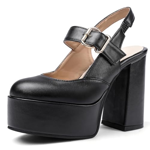 Asterisco Damen Plateau Sandals Hohen Blockabsatz Knöchelriemchen 240168 Daily Schuhe Schwarz Gr 36 EU Asterisco Damen Plateau Sandals Hohen Blockabsatz Knöchelriemchen 240168 Daily Schuhe Schwarz Gr 36 EU von Asterisco