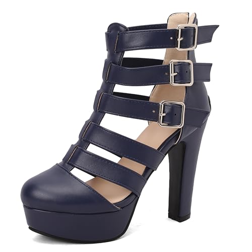 Asterisco Damen Plateau Sandals Stiletto Höhe Ferse Knöchelriemchen 240105 Daily Schuhe Blau Gr 42 EU/44Cn Asterisco Damen Plateau Sandals Stiletto Höhe Ferse Knöchelriemchen 240105 Daily Schuhe Blau Gr 42 EU/44Cn von Asterisco