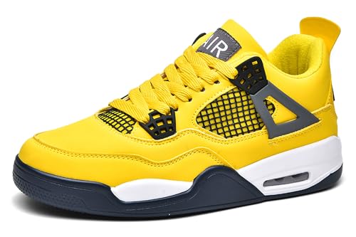 Aszeller Damen Herren Air 4 Skateboardschuhe Schuhe Laufschuhe Turnschuhe mit Luftpolster Walkingschuhe Basketballschuhe Sneaker Sportschuhe von Aszeller