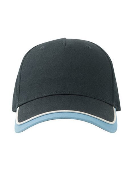 Atlantis Headwear Atlantis Kinder Basecap - Klettverschluss, mehrfarbig, Bio-Baumwolle von Atlantis Headwear