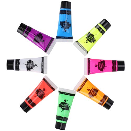 Nachtlicht-Set, Sex-Farbe, Bastelbedarf, Fluoreszierendes Poster, Neon-Set, Gebürstetes Schwarzlicht, Make-up, Gesichtsbemalung, Gesichtsbemalung, Körperbemalung, Nachtlicht-Set, Sex-Farbe, Bastelbedarf, Fluoreszierendes Poster, Neon-Set, Gebürstetes Schwarzlicht, Make-up, Gesichtsbemalung, Gesichtsbemalung, Körperbemalung, von Atyhao