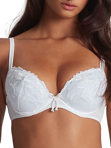 Aubade Damen Lovessence Plunge-BH, Undurchsichtige, Weiß (Weiß), 75A von Aubade