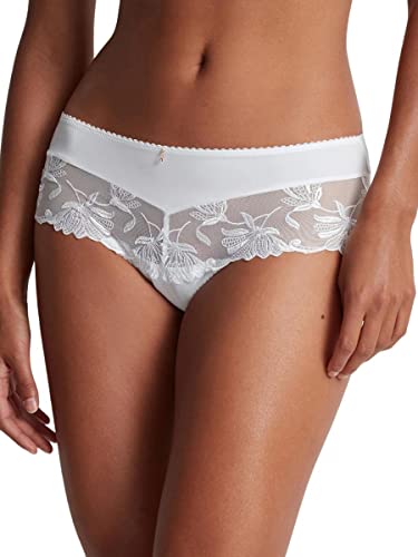 Aubade Damen Lovessence Saint-Tropez Slip Hipster-Höschen, Weiß (Weiß), XL von Aubade