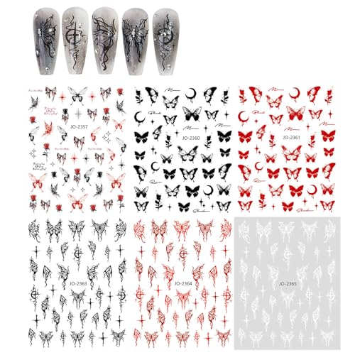 Aublinto DIY bunter Schmetterling Nagel Aufkleber Schmetterling Nagelsticker Nagelaufkleber Selbstklebend Nail Kunst Aufklebe für Mädchen Mitgebsel Kindergeburtstag DIY Nagel Kunst Dekoration Aublinto DIY bunter Schmetterling Nagel Aufkleber Schmetterling Nagelsticker Nagelaufkleber Selbstklebend Nail Kunst Aufklebe für Mädchen Mitgebsel Kindergeburtstag DIY Nagel Kunst Dekoration von Aublinto