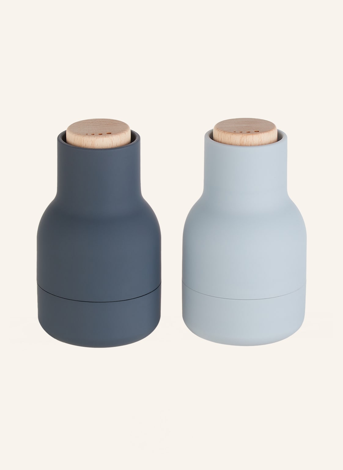 Audo Copenhagen Pfeffer- Und Salzmühle Bottle Grinder Small blau von Audo COPENHAGEN