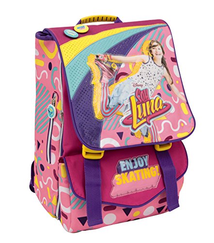 Auguri Preziosi Preziosi - Soy Luna Zaino Estensibile Con Gadget Kinder-Rucksack, Schwarz (Nero) von Auguri Preziosi